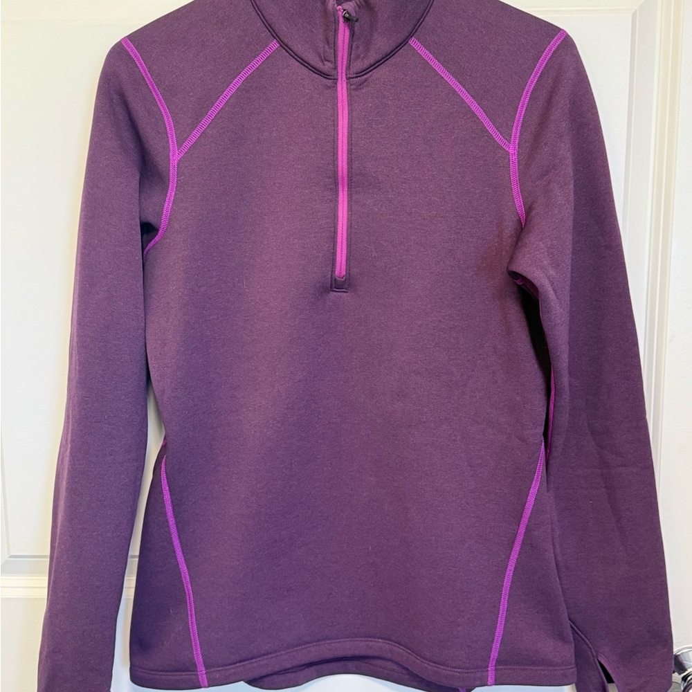 Women's Purple Quarter-Zip Top